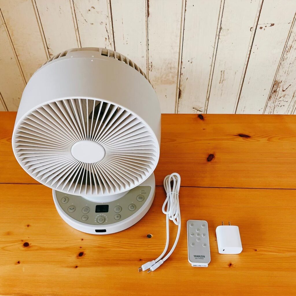 サーキュレーターと付属品